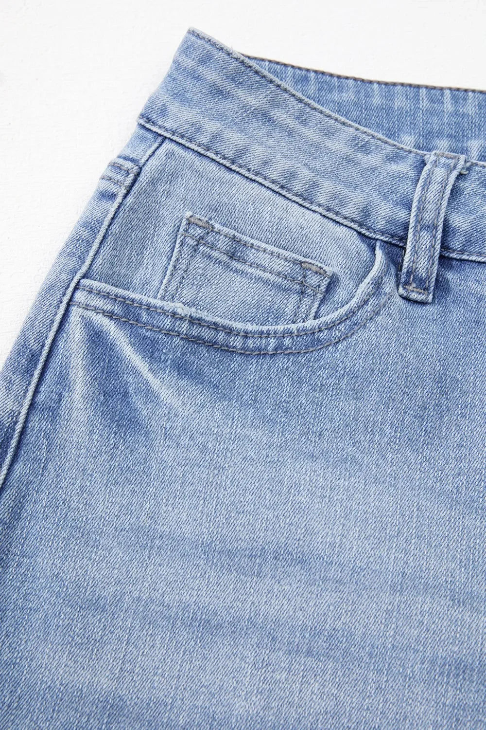 Coastal Mineral Wash High Waist Flared Jeans - Southern Shores Clothing