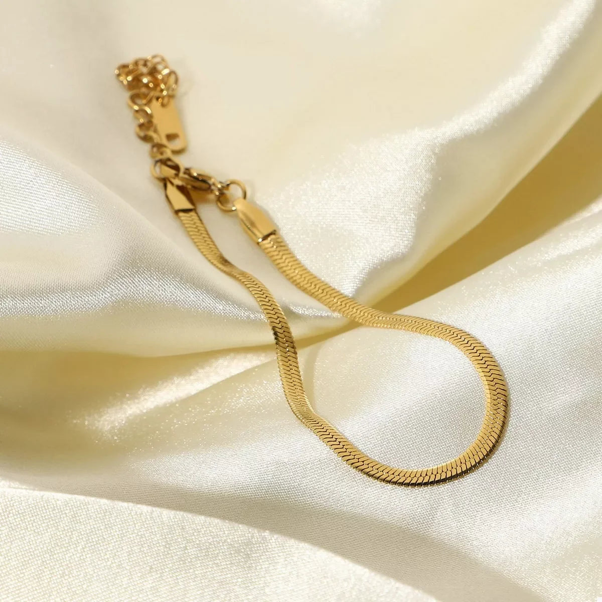 Minimalist 18K Gold-Plated Stainless Steel Chain Bracelet - Southern Shores Clothing