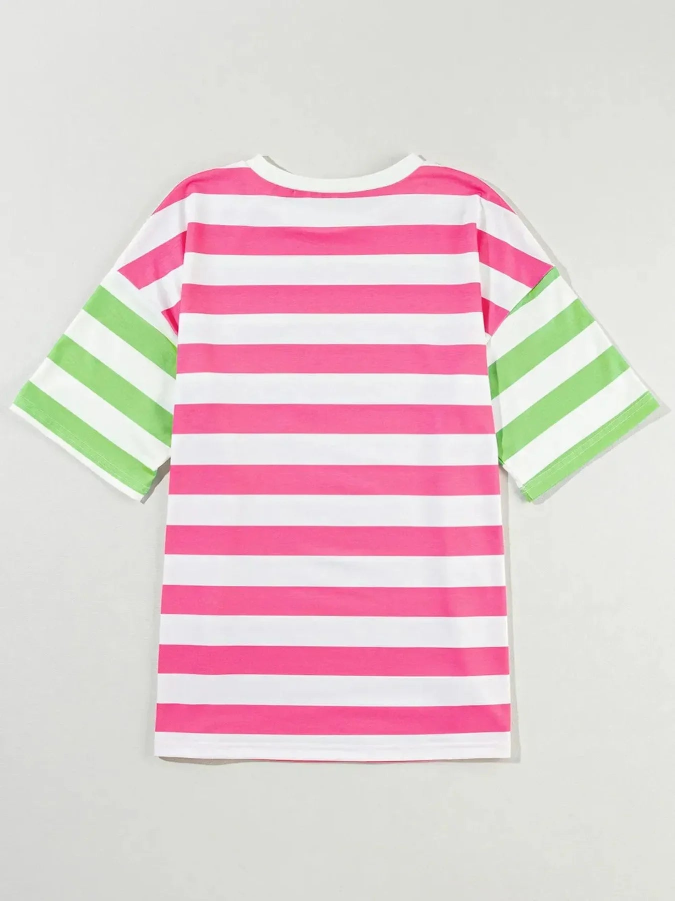 Flawless Fit Oversized Striped Short Sleeve Pocket T Shirt - Southern Shores Clothing