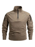 Plus Size Quick-Dry Long Sleeve Sweatshirt - Southern Shores Clothing