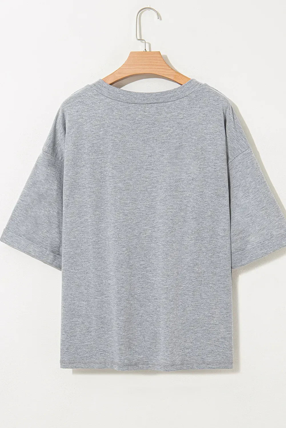 Oversized Raglan V-Neck T-Shirt Half Sleeve - Southern Shores Clothing