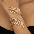 Leaf Bracelet With 18K Gold Plated Alloy - Southern Shores Clothing