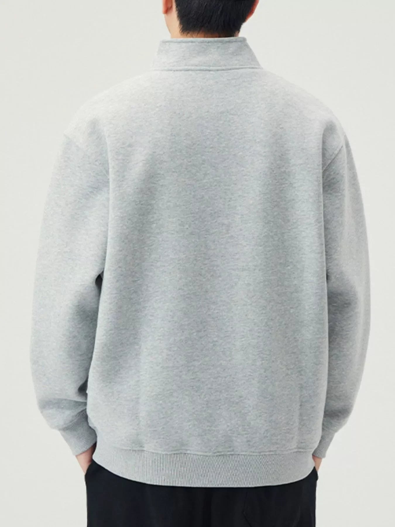 Plus Size Long Sleeve Cotton Spandex Button Sweatshirt - Southern Shores Clothing