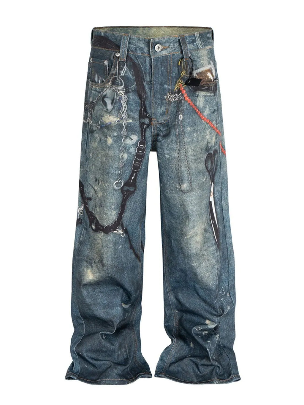 Men's Wide Leg Jeans