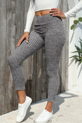 Ribbed High Waist Stretch Leggings For Active Lifestyles - Southern Shores Clothing
