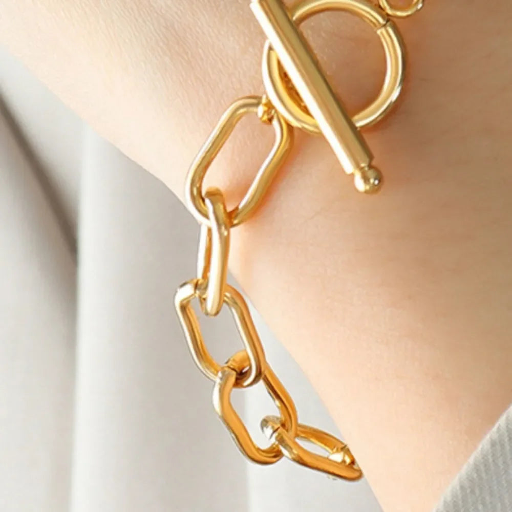 Zircon Titanium Steel Bracelet With Coastal Charm - Southern Shores Clothing
