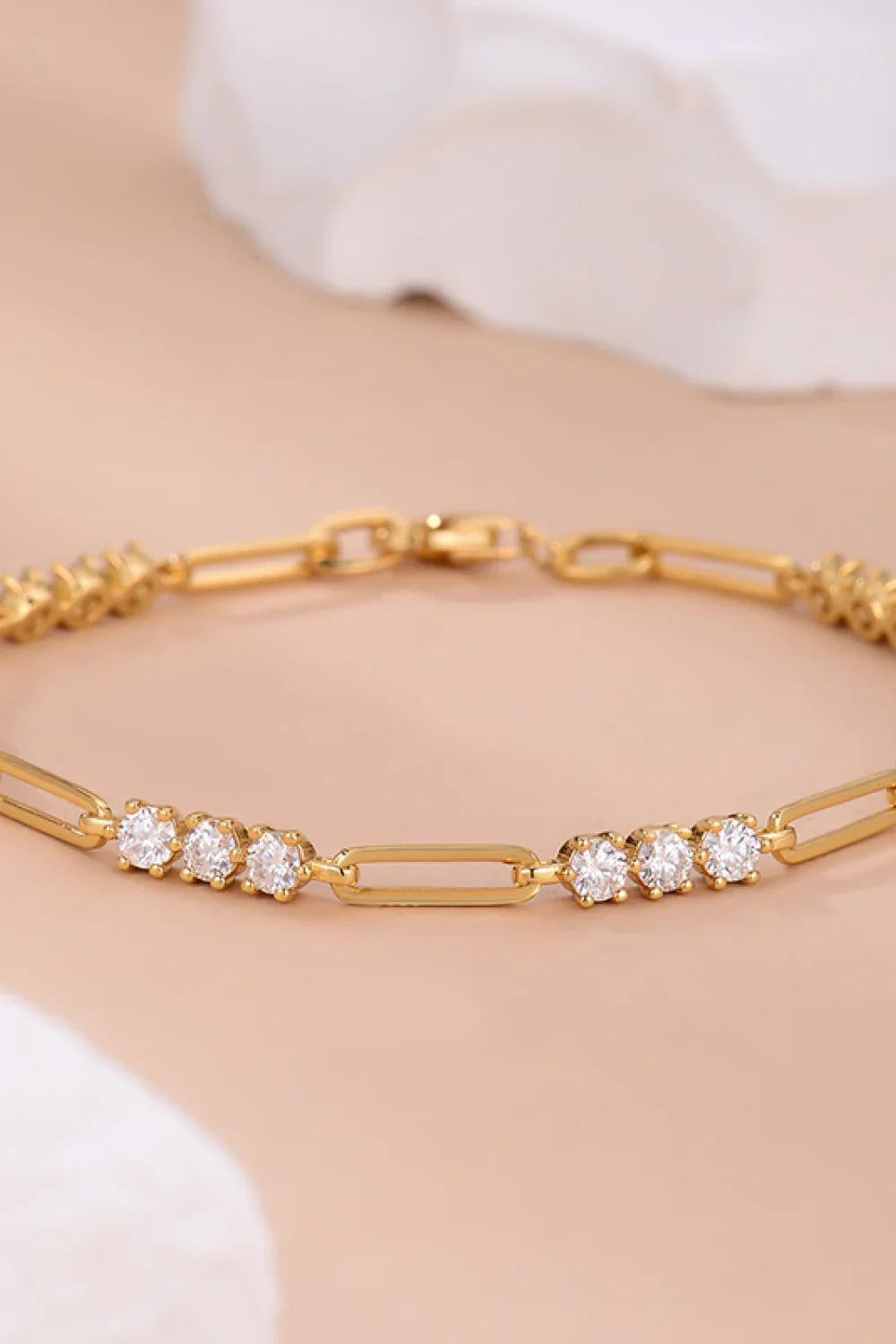 1.8 Carat Moissanite Sterling Silver Bracelet - Southern Shores Clothing