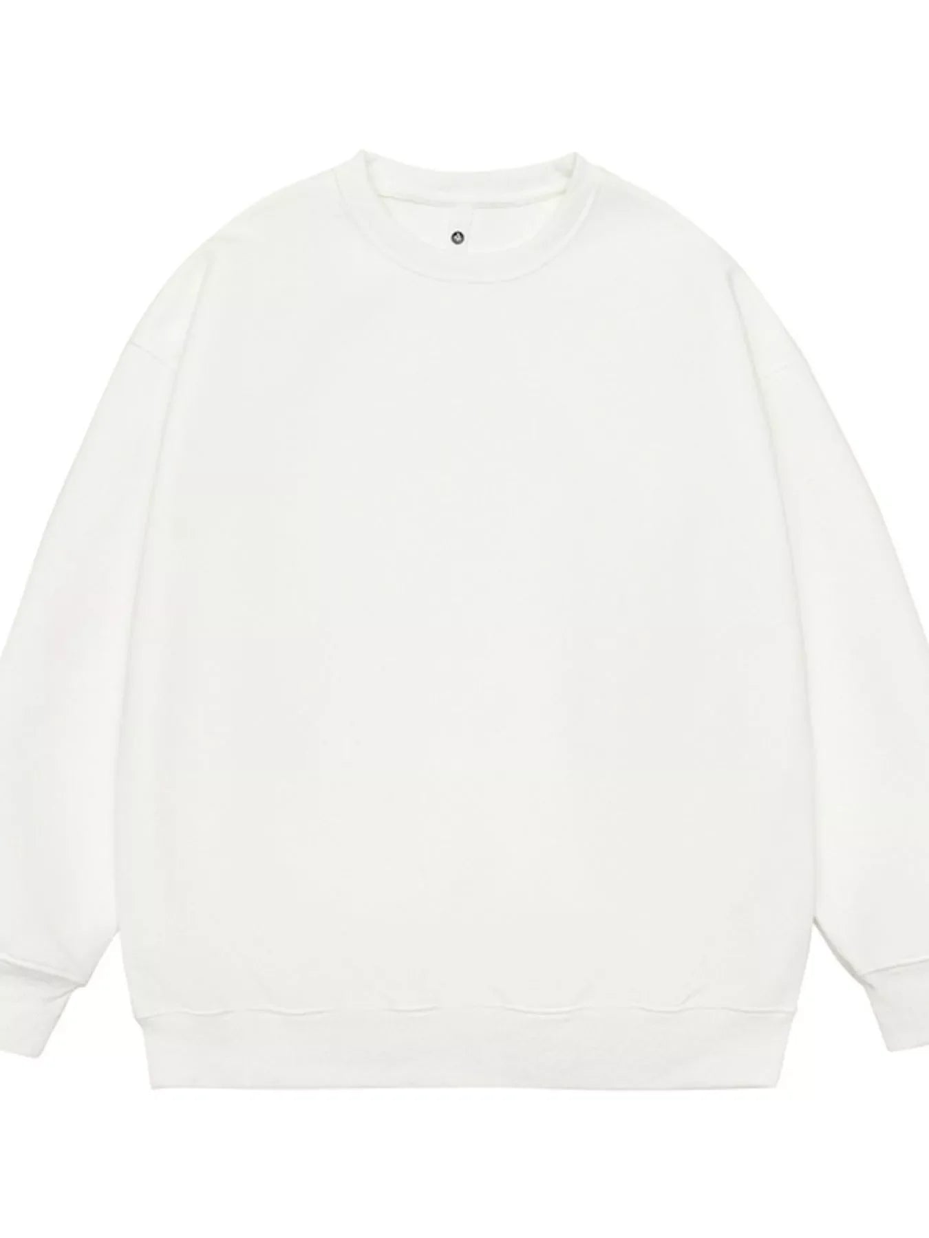Oversized Plus Size Cotton Spandex Round Neck Sweatshirt - Southern Shores Clothing