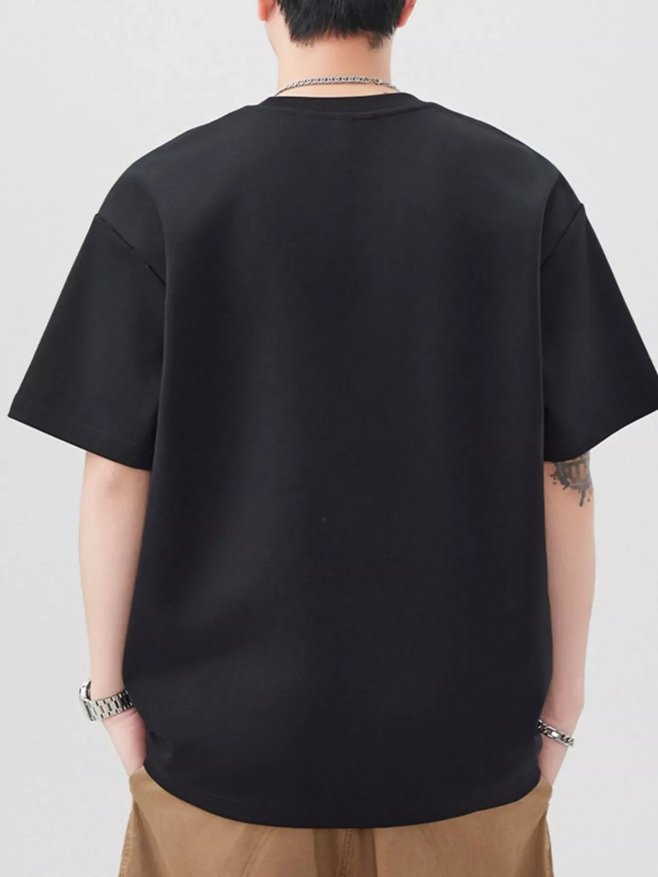 Plus Size Oversized Round Neck Tee Shirt - Southern Shores Clothing