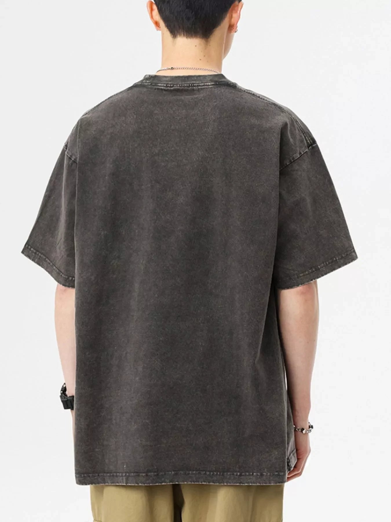 Oversized Vintage Washed Cotton T Shirt Top - Southern Shores Clothing