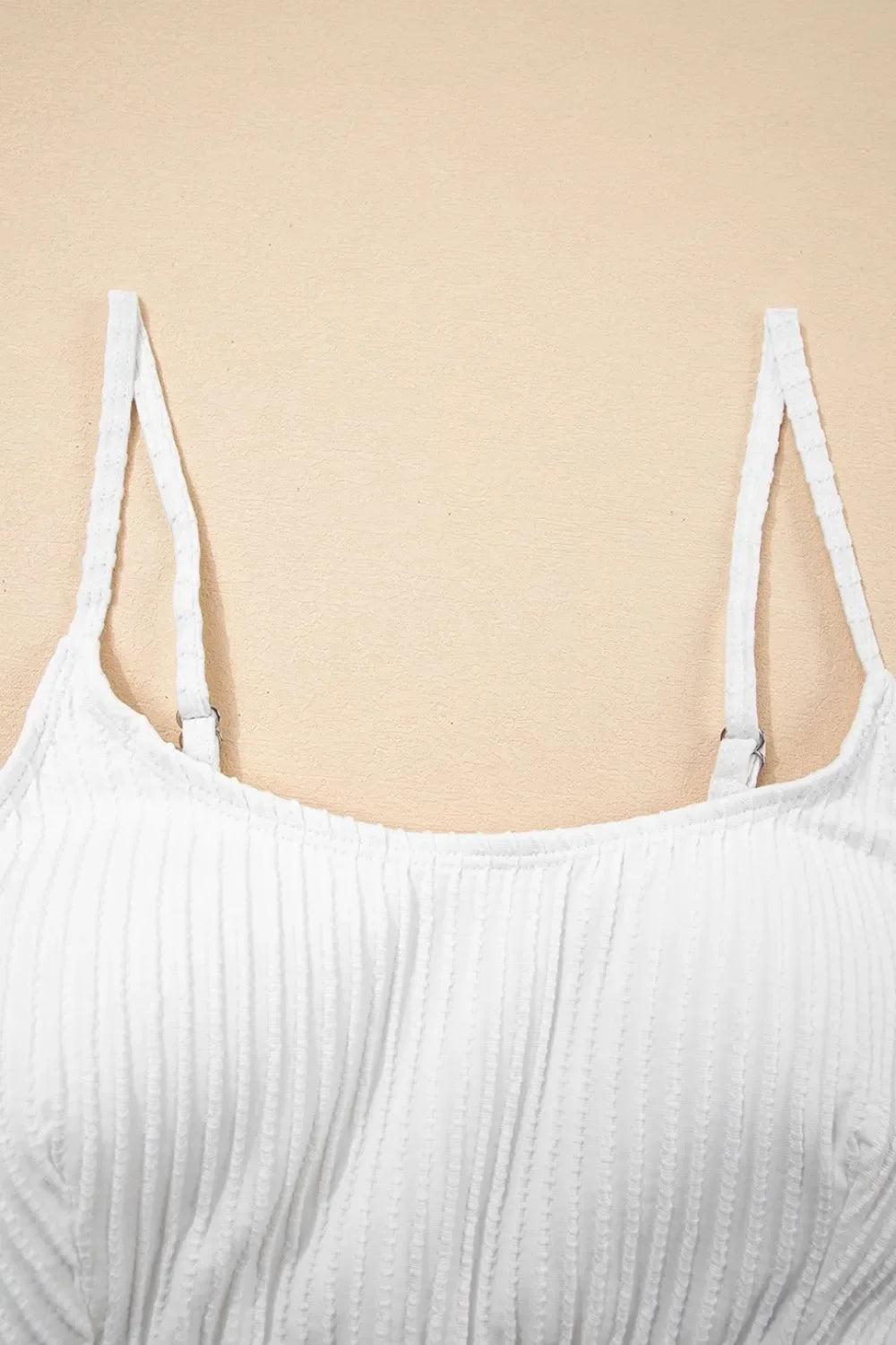 Textured Contrast Banding High Waist Bikini Set Two Piece - Southern Shores Clothing
