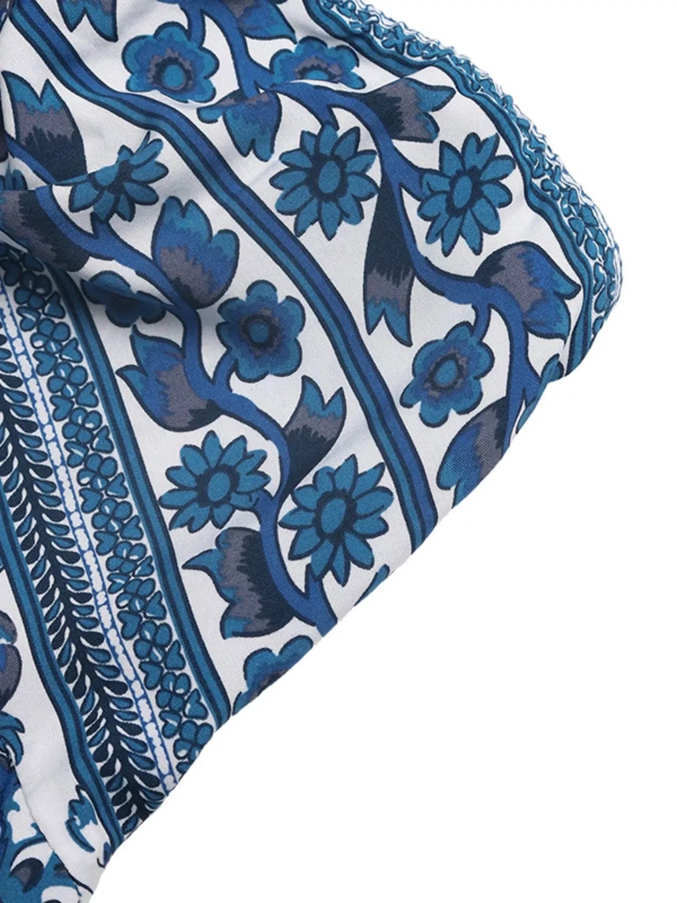 Floral Print Strapless Maxi Dress Polyester Blend - Southern Shores Clothing