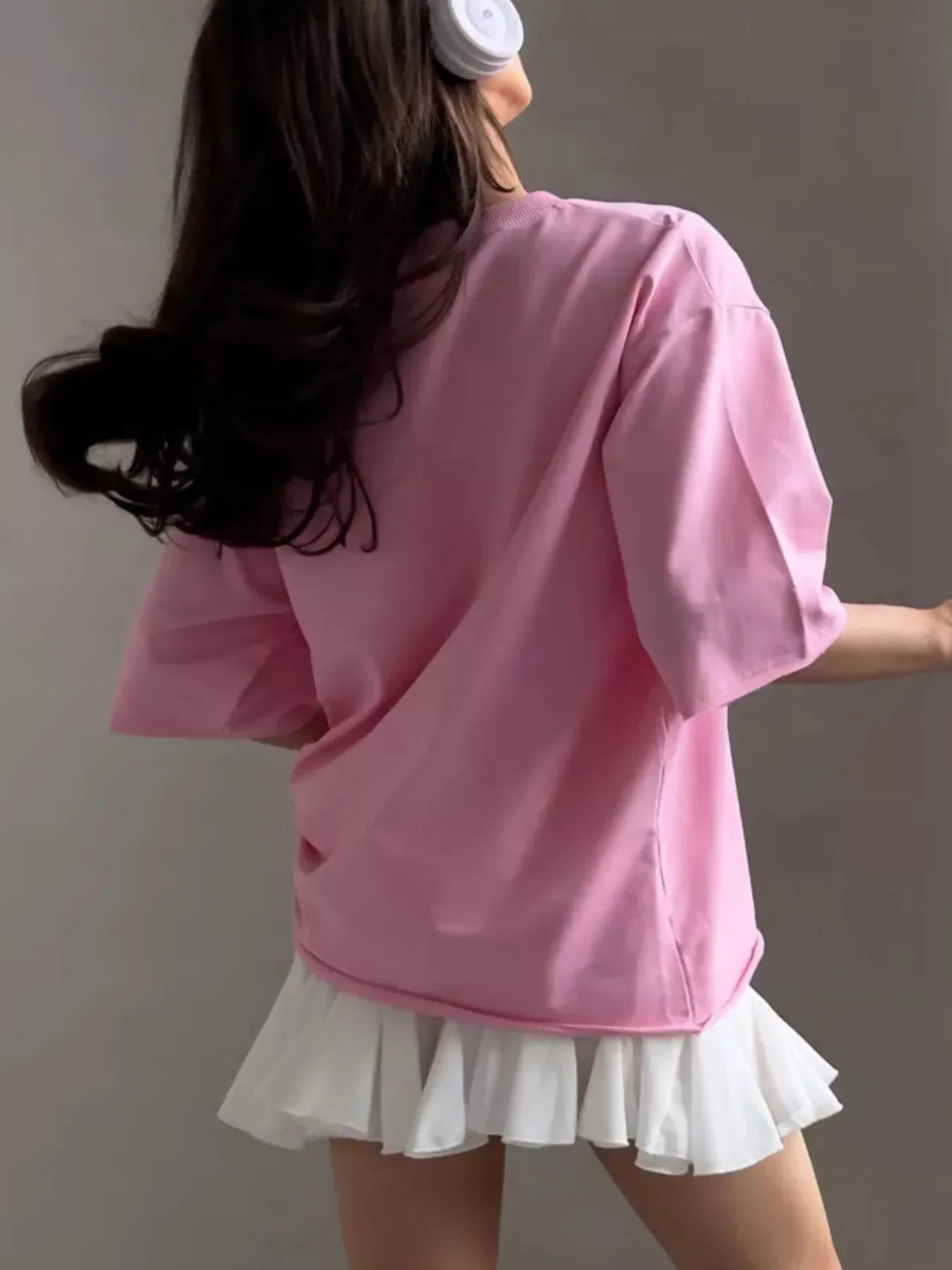 Oversized Round Neck Half Sleeve T Shirt With Relaxed Fit - Southern Shores Clothing