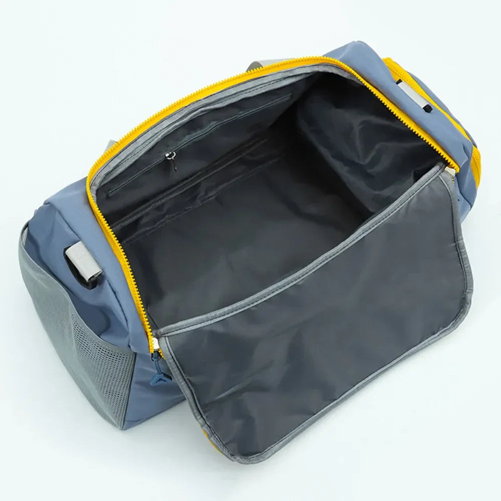 Oxford Cloth Oversize Travel Duffel With Multi-Pocket - Southern Shores Clothing