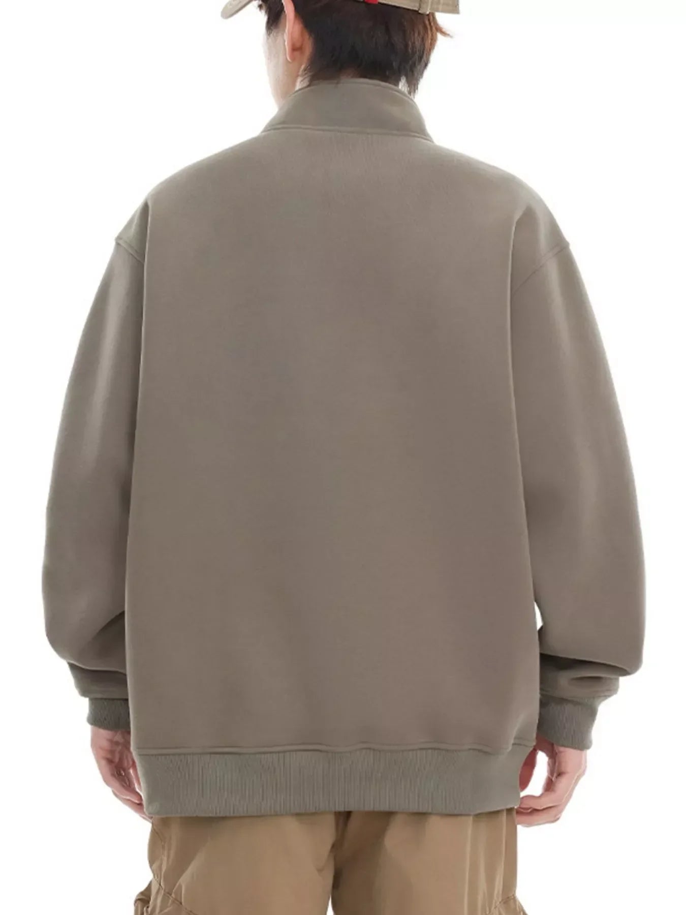 Plus Size Dropped Shoulder Long Sleeve Sweatshirt - Southern Shores Clothing