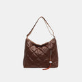 Quilted Nylon Travel Duffel Bag Lightweight - Southern Shores Clothing
