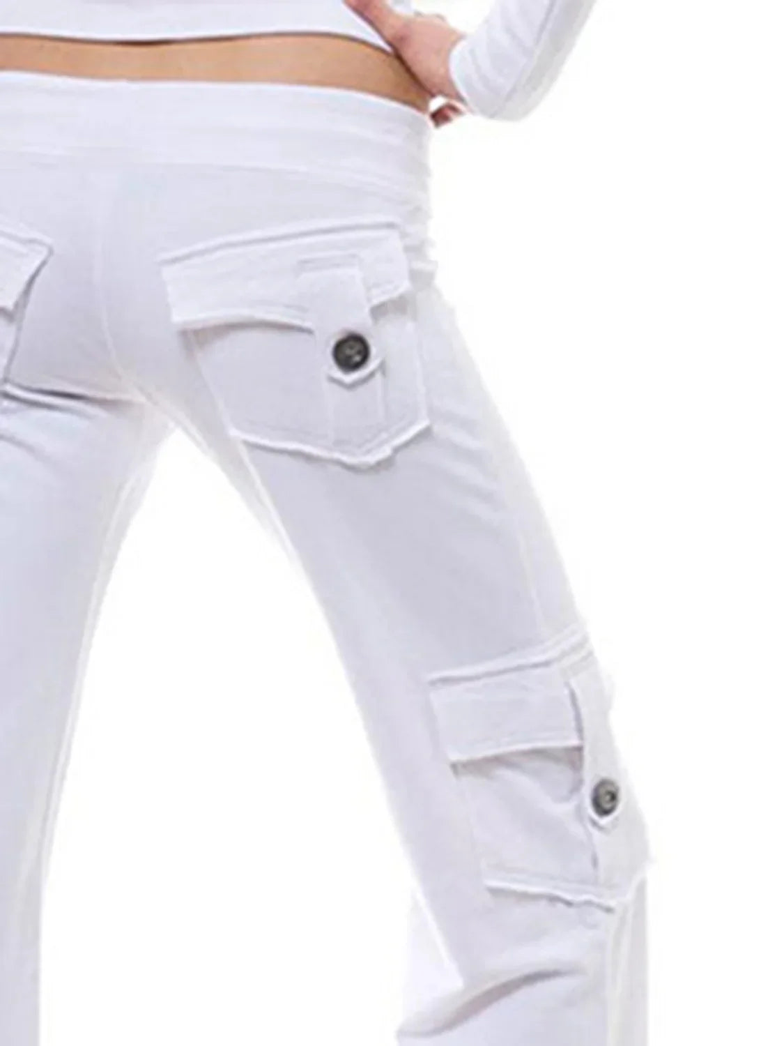 Mid Waist Drawstring Pants With Pockets For Everyday Wear - Southern Shores Clothing