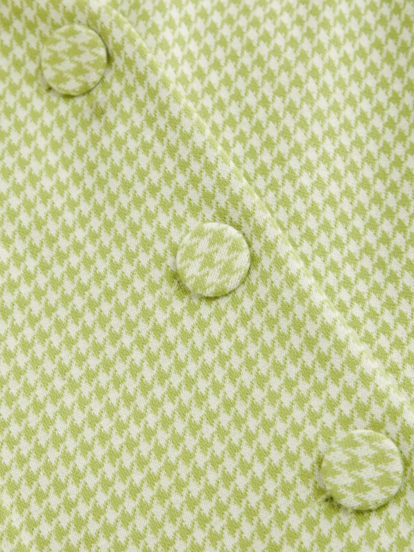 Gingham Button-Front A-Line Mini Dress For Summer - Southern Shores Clothing