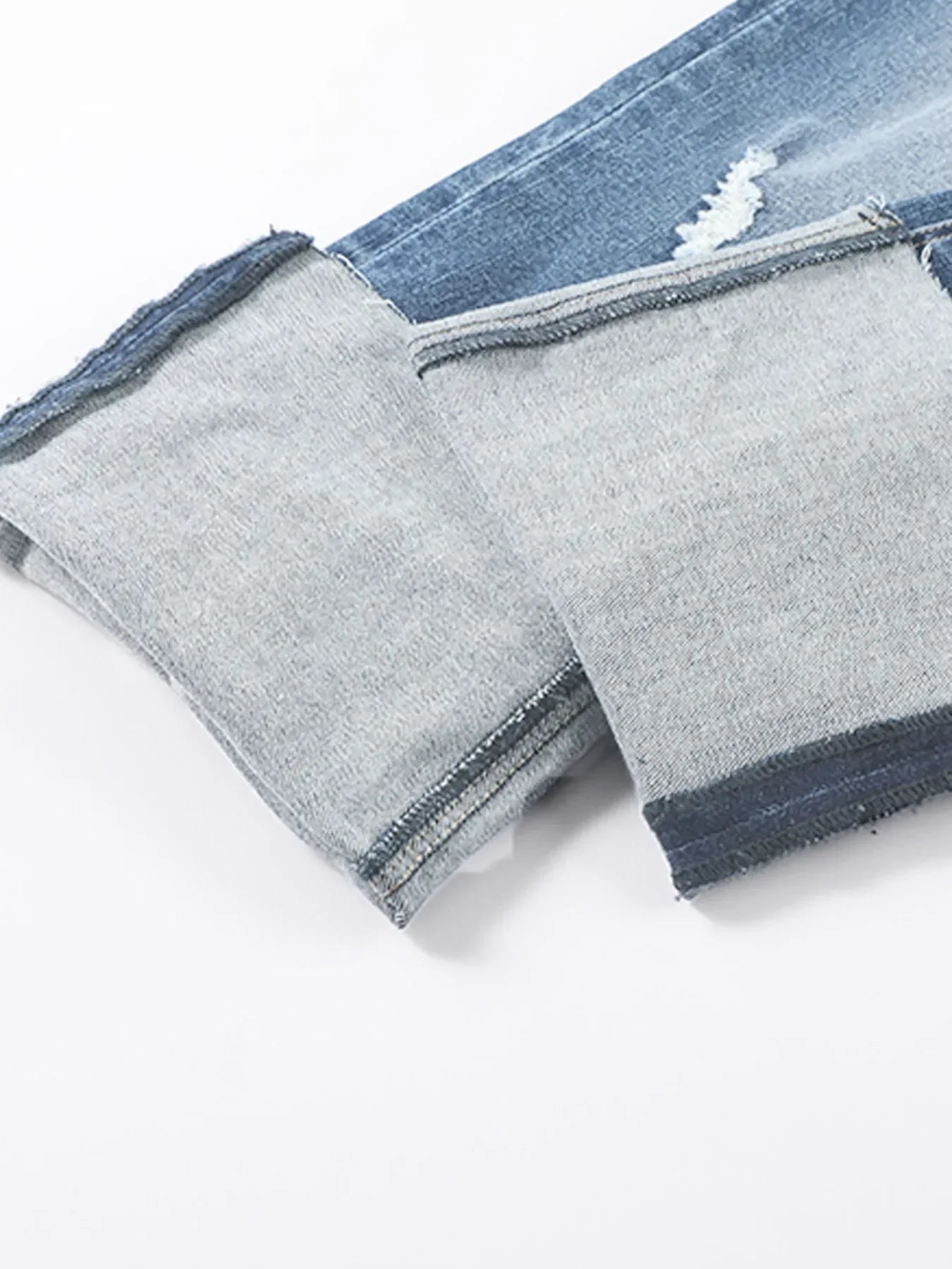 Coastal Inspired High Waist Distressed Straight Leg Jeans - Southern Shores Clothing