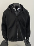 Long Sleeve Stretch Zip Hoodie Cotton Blend - Southern Shores Clothing