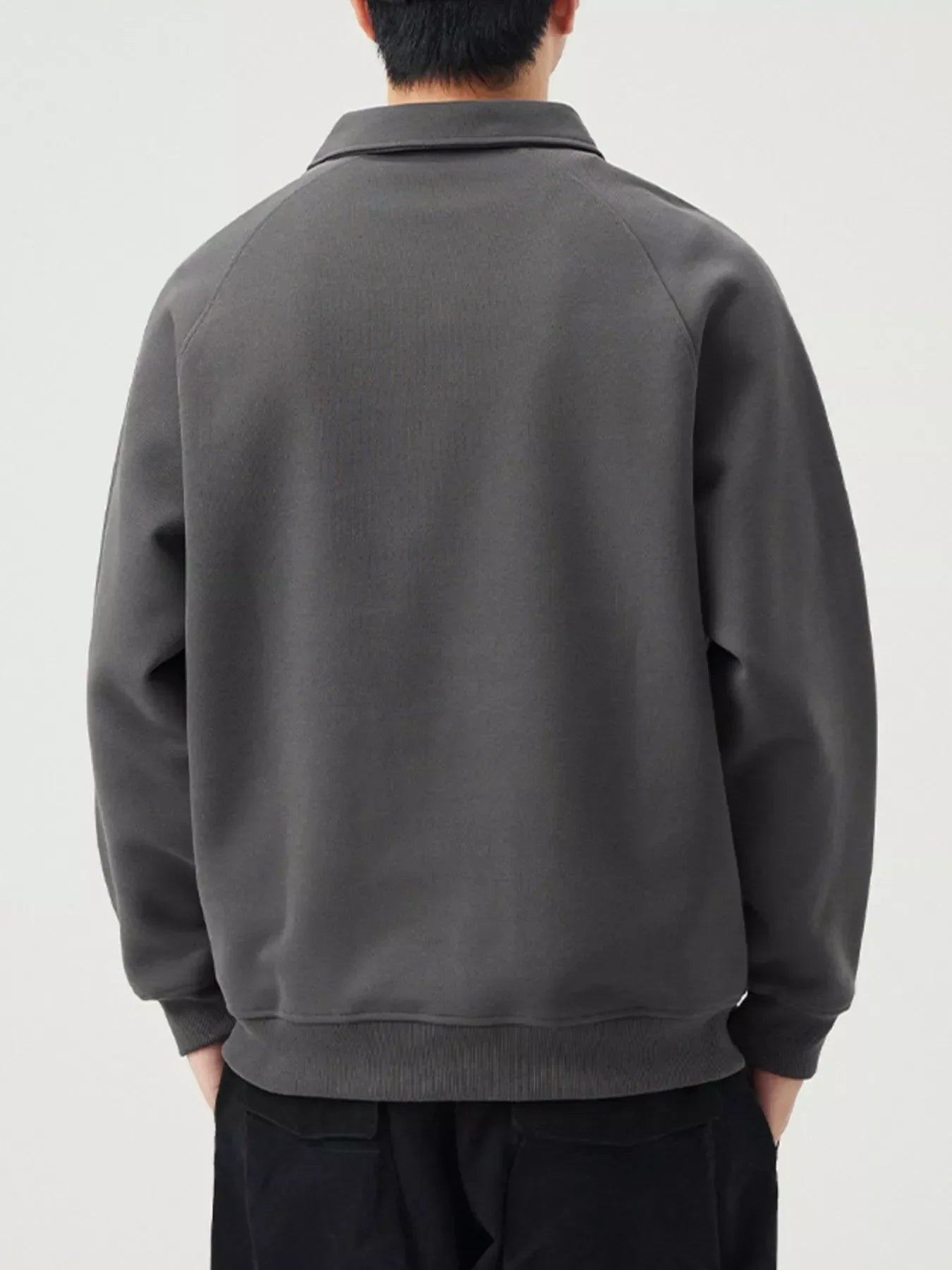 Plus Size Two-Tone Raglan Quarter Zip Sweatshirt - Southern Shores Clothing