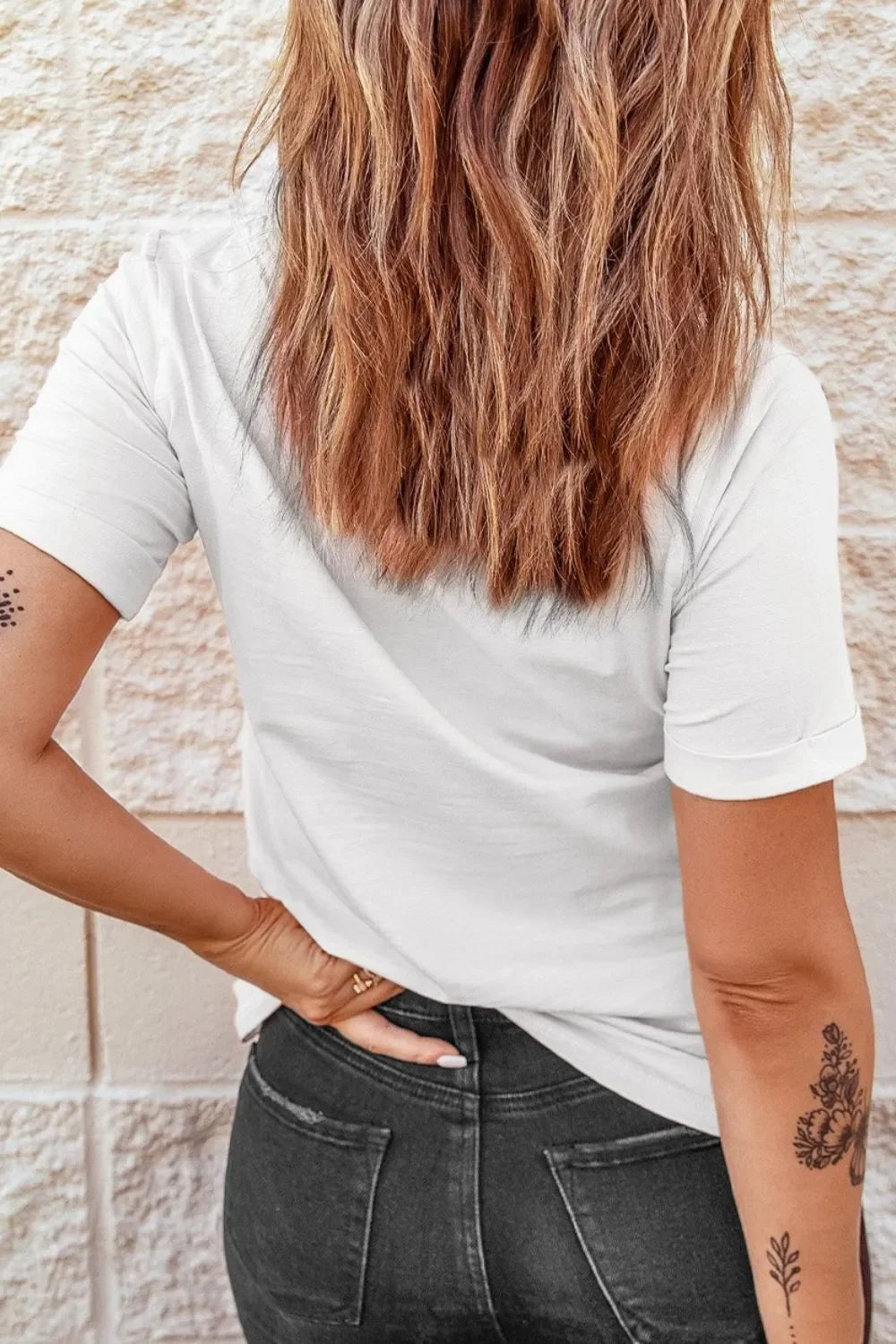 Stars And Stripes Bow Graphic Tee Shirt Casual - Southern Shores Clothing