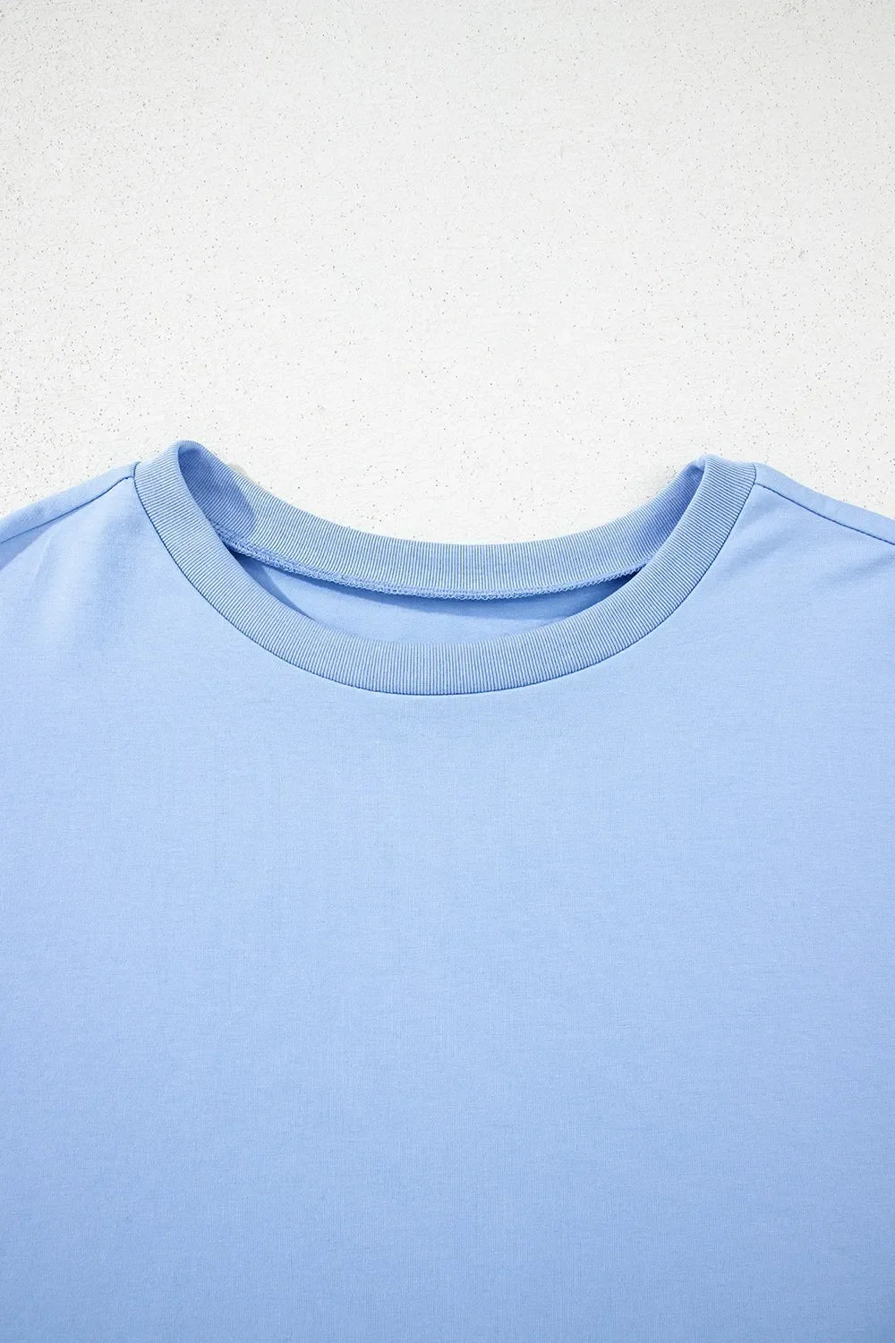 Slightly Stretchy Loose Half Sleeve Hi Low Hem Tee - Southern Shores Clothing