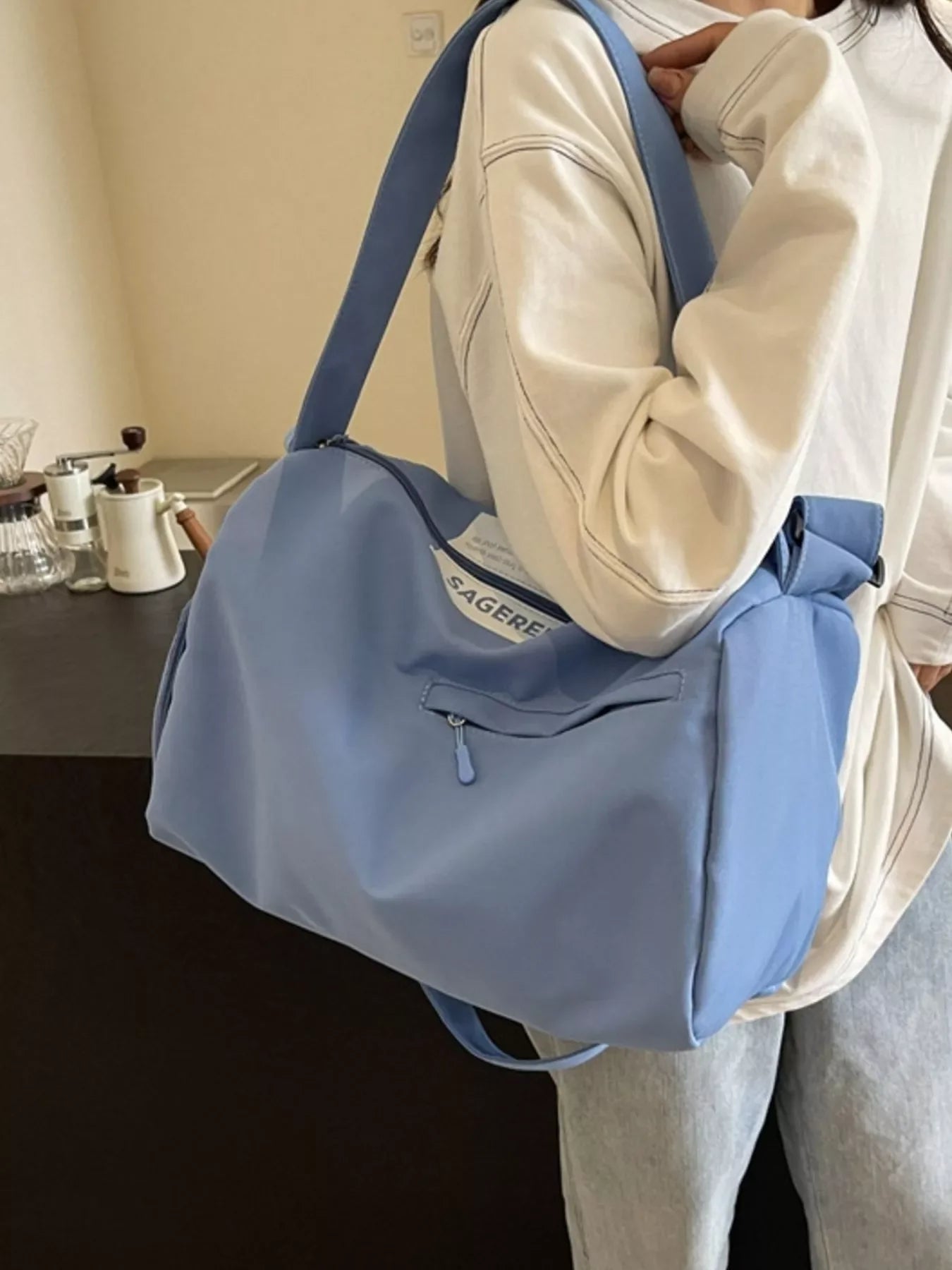 Lightweight Canvas Adjustable Duffel Bag - Southern Shores Clothing