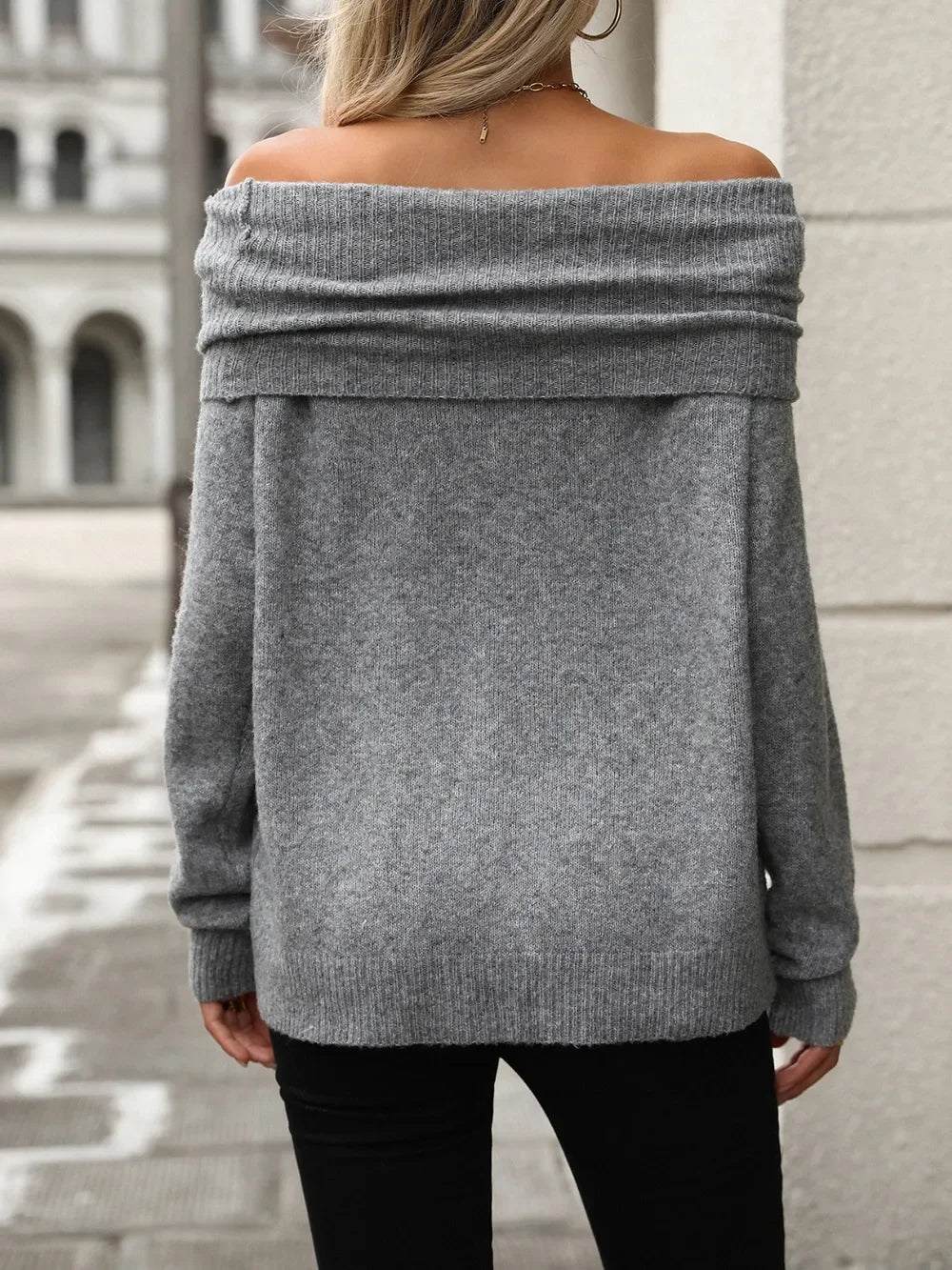 Coastal Turtleneck Long Sleeve Sweater With Stretch - Southern Shores Clothing