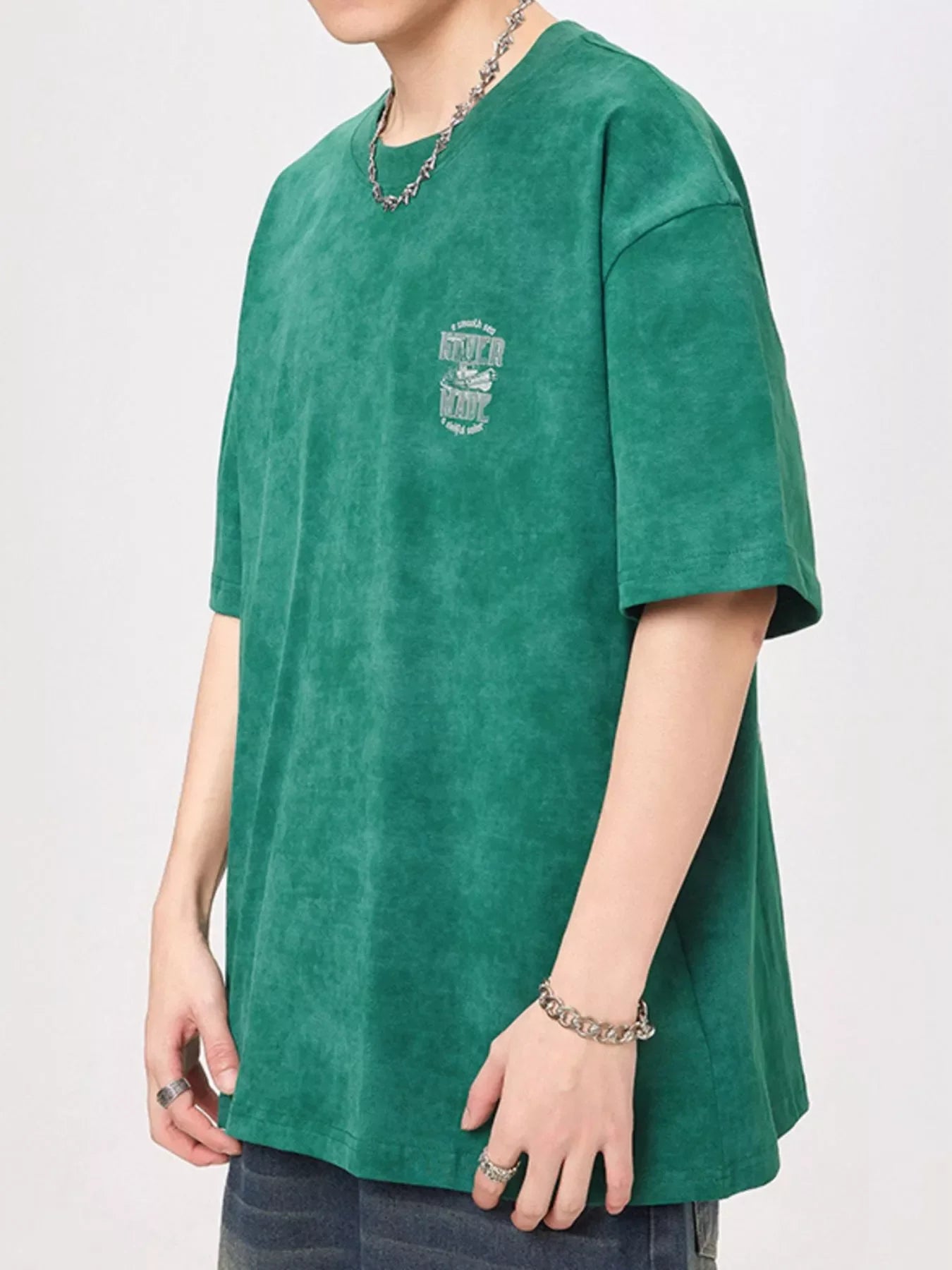 Plus Size Oversized Round Neck T Shirt, Relaxed Fit - Southern Shores Clothing
