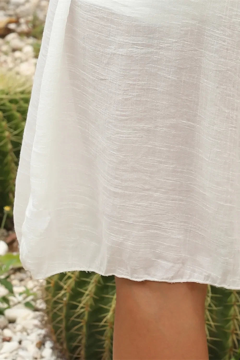 Geometric V-Neck Spaghetti Strap Cover Up One Size - Southern Shores Clothing