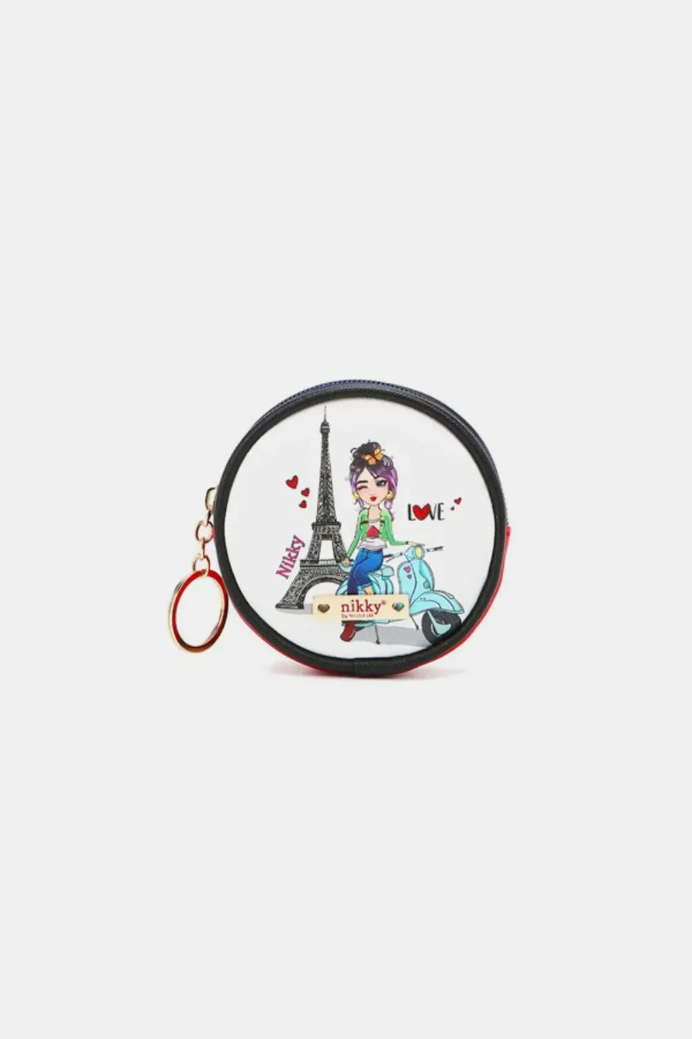 Keychain Round Coin Purse For Bags And Keys - Southern Shores Clothing