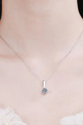 Minimalist 1 Carat Moissanite Sterling Silver Necklace - Southern Shores Clothing