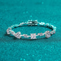 6.2 Carat Moissanite 925 Sterling Silver Bracelet - Southern Shores Clothing