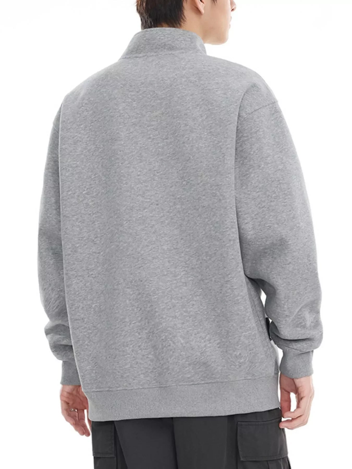 Plus Size Dropped Shoulder Long Sleeve Sweatshirt - Southern Shores Clothing