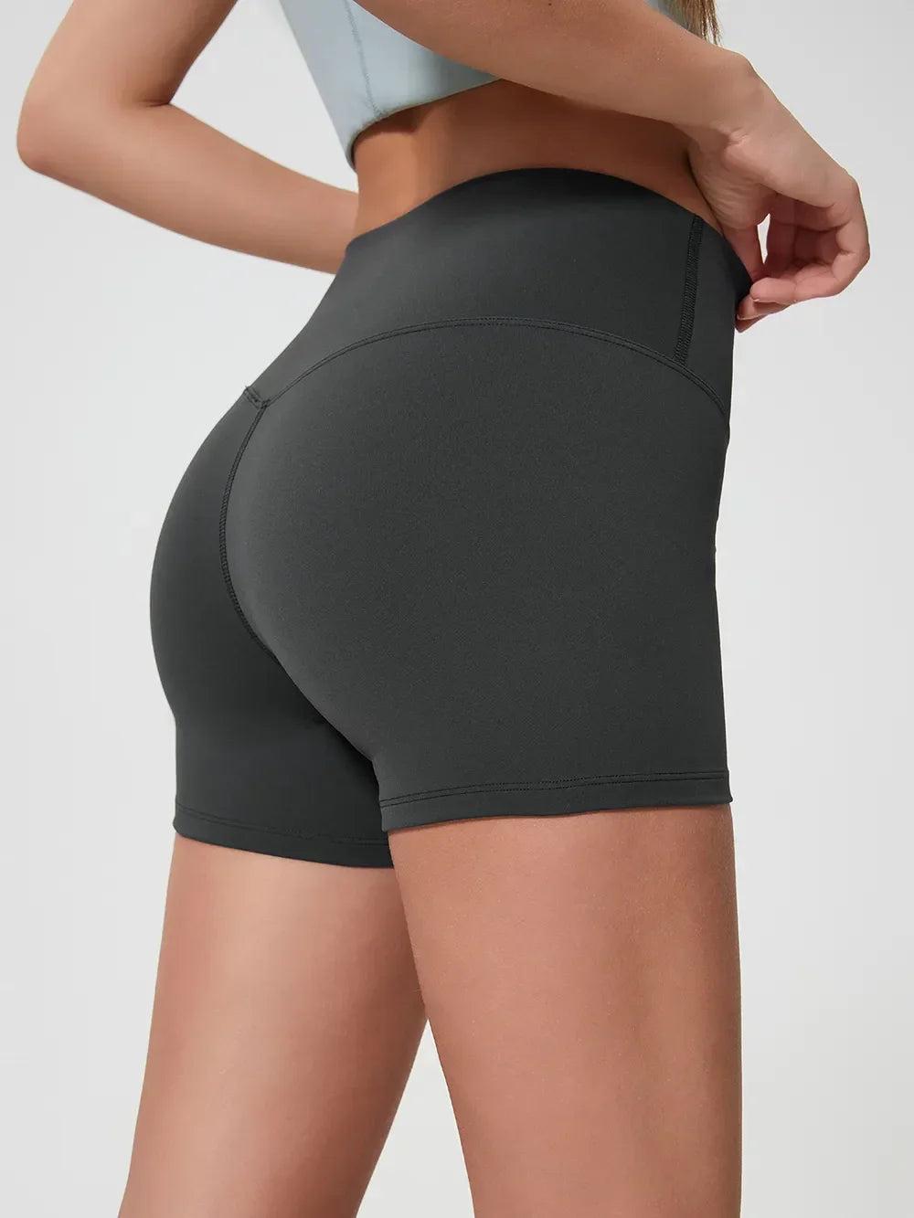 Millennia High Waist Stretch Active Shorts - Southern Shores Clothing