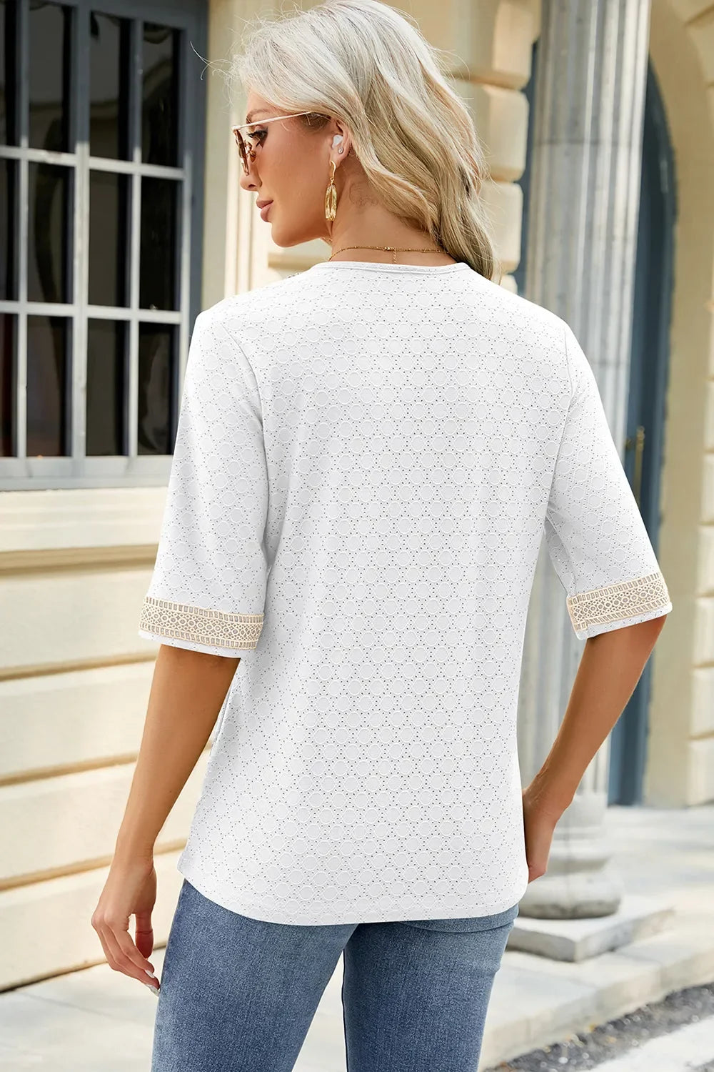 V-Neck Half Sleeve T-Shirt - Southern Shores Clothing