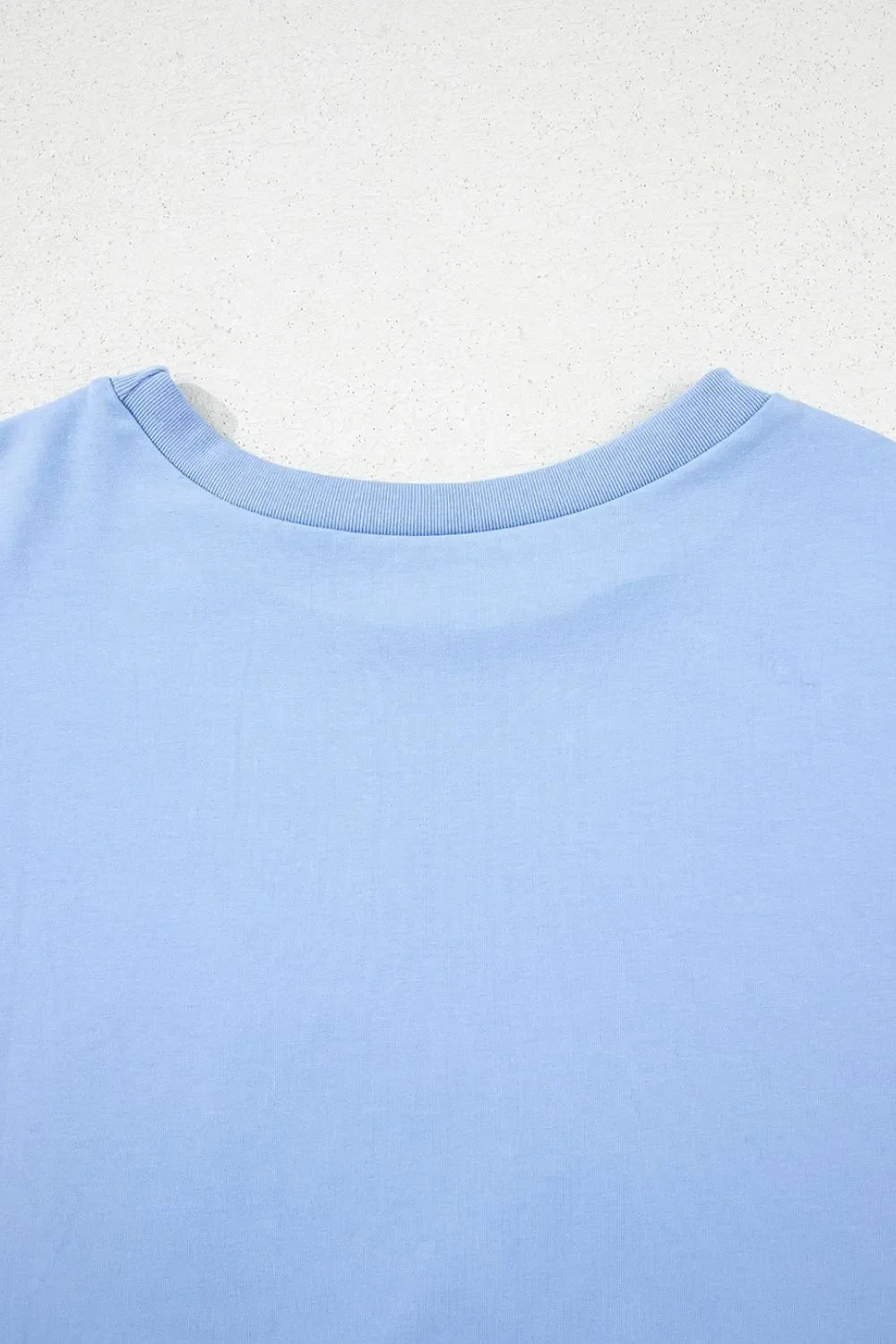 Slightly Stretchy Loose Half Sleeve Hi Low Hem Tee - Southern Shores Clothing