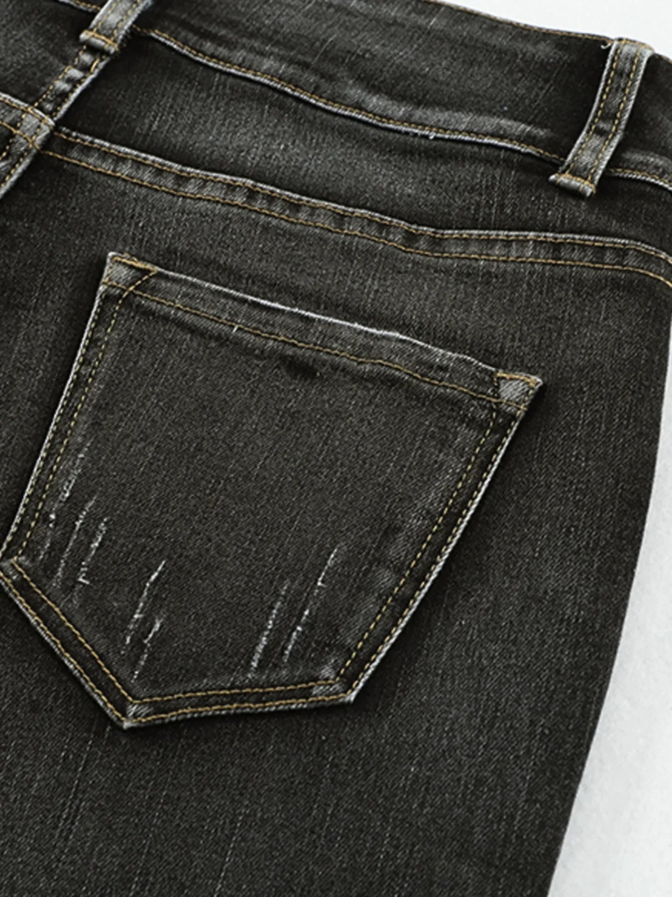 Coastal Inspired High Waist Distressed Straight Leg Jeans - Southern Shores Clothing