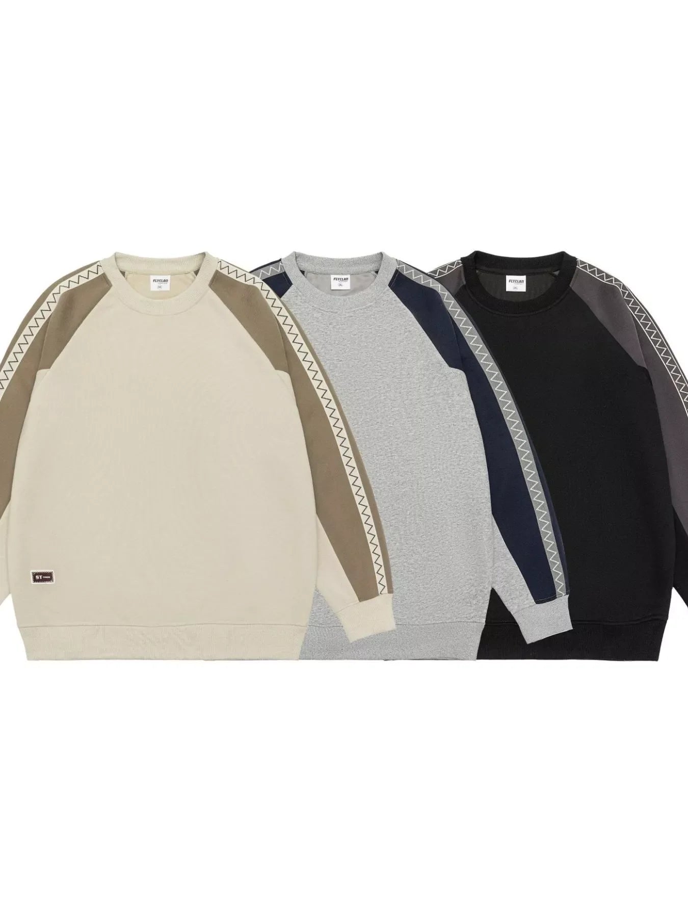 Plus Size Raglan Sleeve Sweatshirt Cotton Blend - Southern Shores Clothing