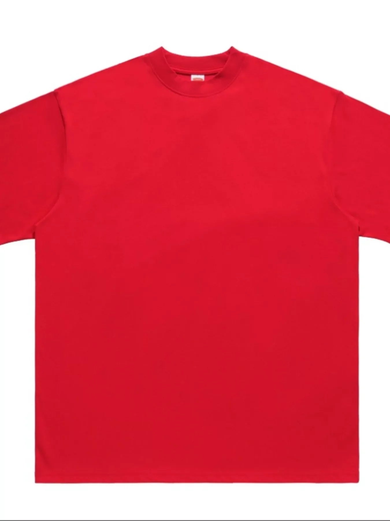Oversized Crew Neck T Shirt Cotton Polyester Blend - Southern Shores Clothing