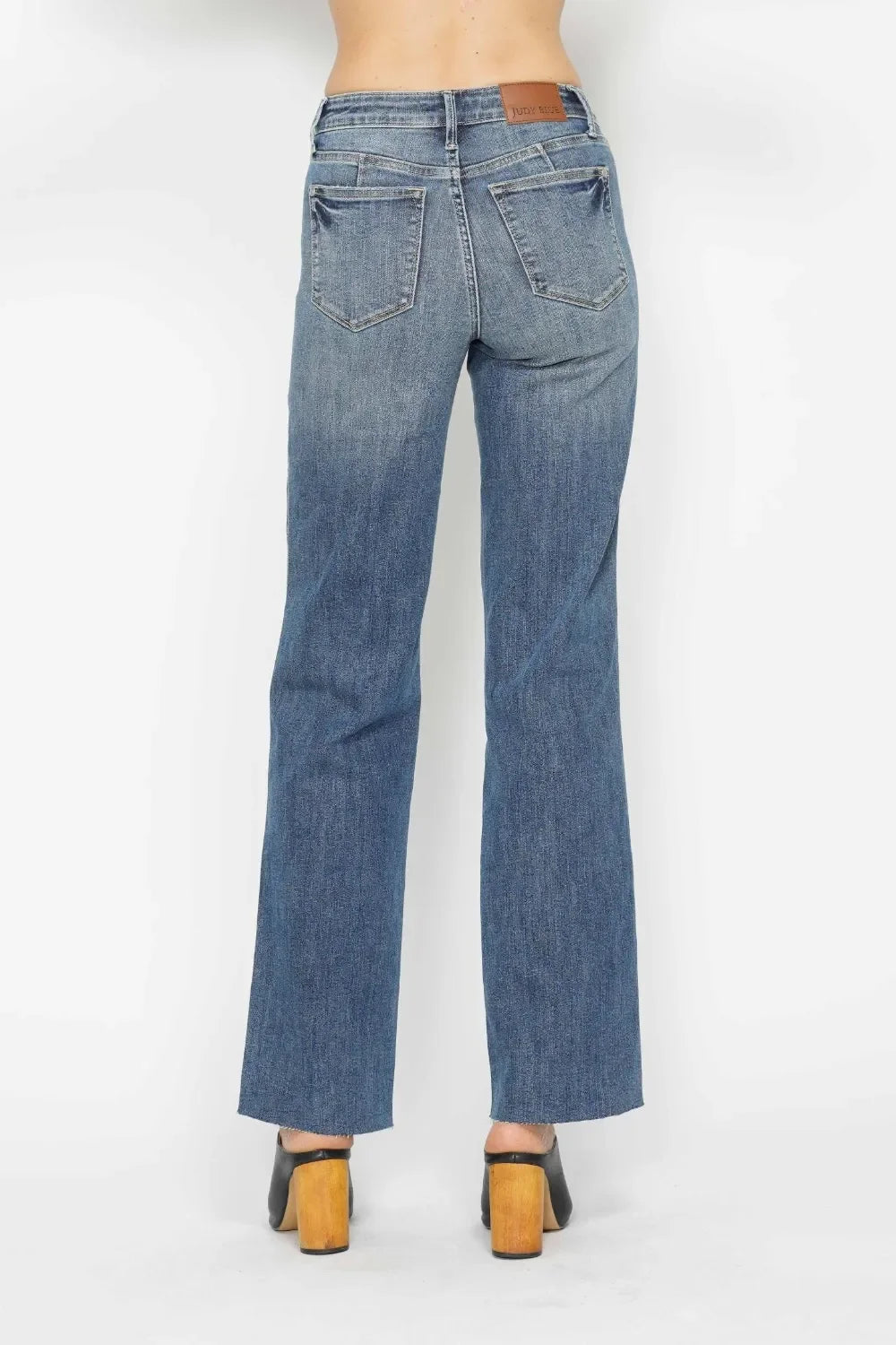 Tummy Control Straight Jeans Slimming Fit - Southern Shores Clothing