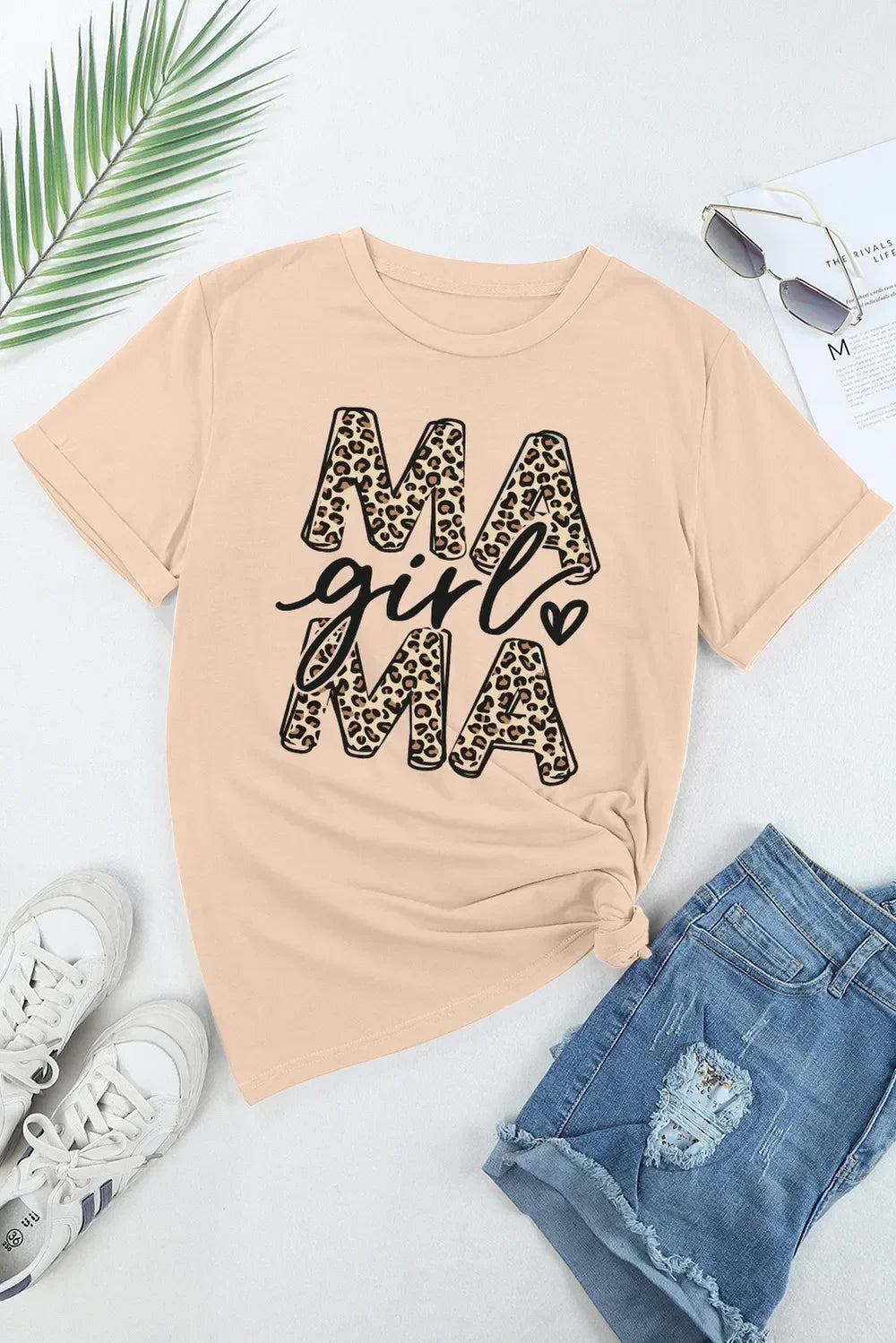 Round Neck Short Sleeve Basic T Shirt With Opaque Fabric - Southern Shores Clothing