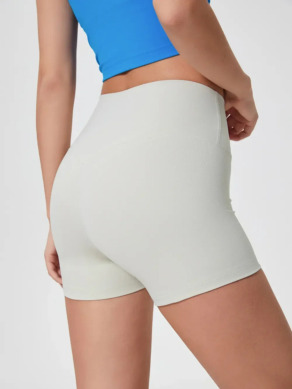 Millennia High Waist Stretch Active Shorts - Southern Shores Clothing