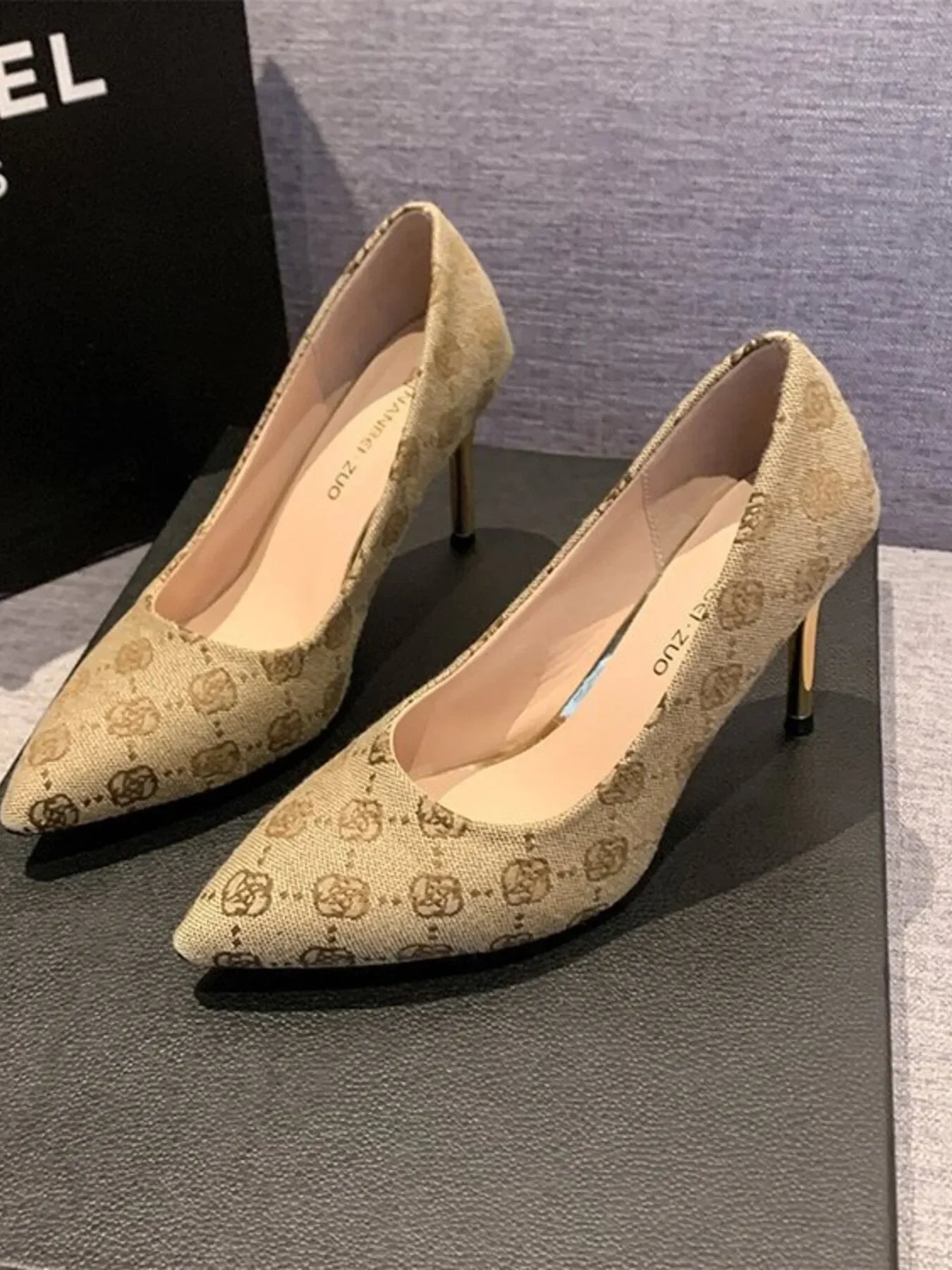 Point Toe Stiletto Pumps High Heel Shoes - Southern Shores Clothing