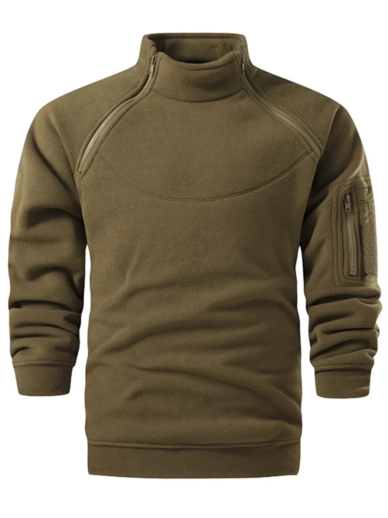 Plus Size Fleece Lined Sweatshirt With Soft Interior - Southern Shores Clothing