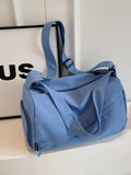 Lightweight Canvas Travel Duffel With Strap - Southern Shores Clothing
