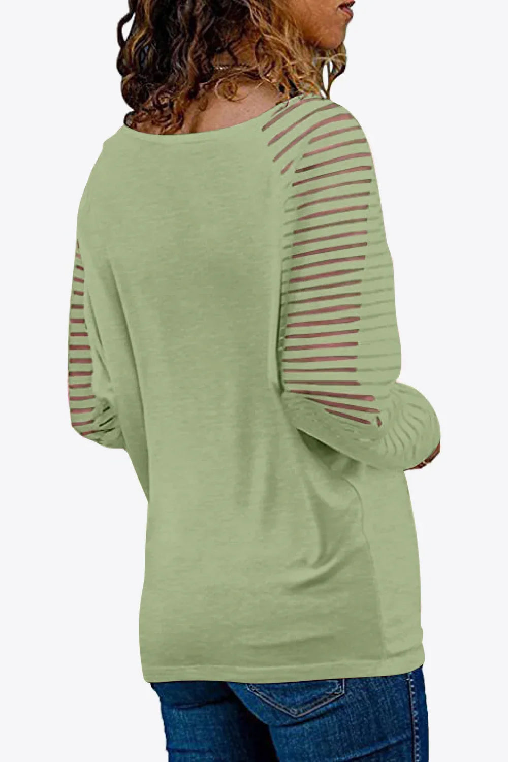 V-Neck Raglan Long Sleeve T-Shirt for Everyday Comfort - Southern Shores Clothing