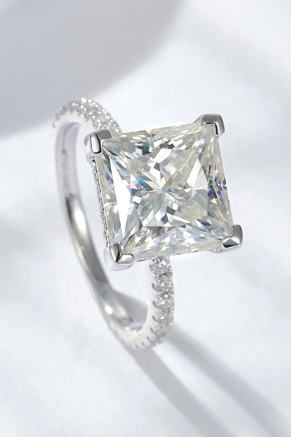 Southern Shores 5.52 Carat Minimalist Moissanite Ring
