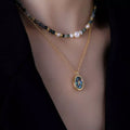 Freshwater Pearl Necklace Set With 18K Gold Plated Finish - Southern Shores Clothing